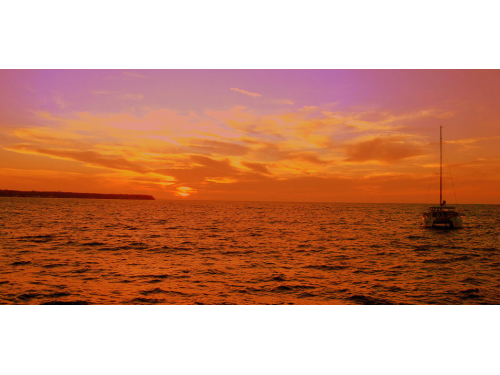 Lagoon 450 Semi-Private Sunset Tour